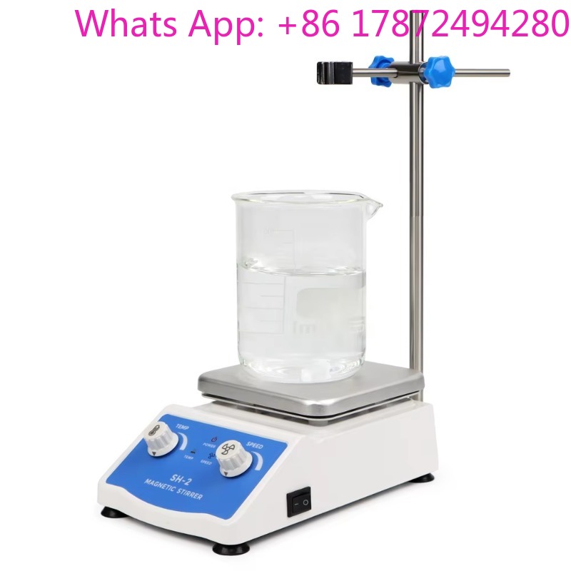 Magnetic Stirrer Hotplate - Professioneller Labormixer 2L Magnetrührer mit Beheizter