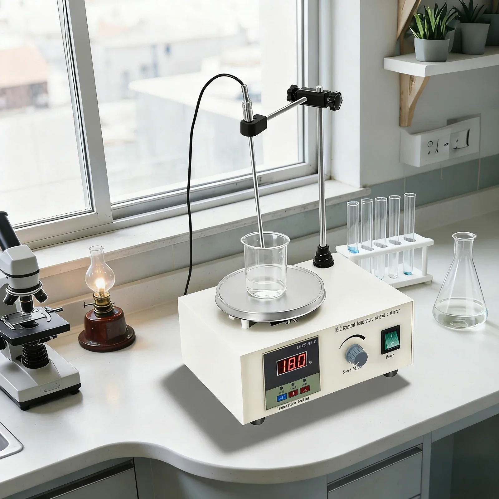 2000 ml Magnetrührer mit Heizp – Magnetic Stirrer Hotplate Bewertung und Preis
