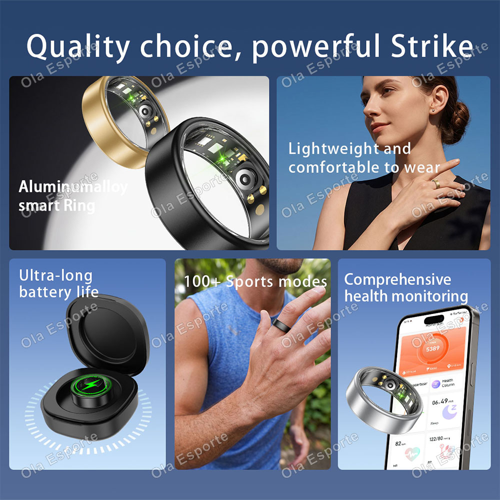 Ola Esporte Smart Ring für Män – Blood Pressure Monitor Bewertung und Preis